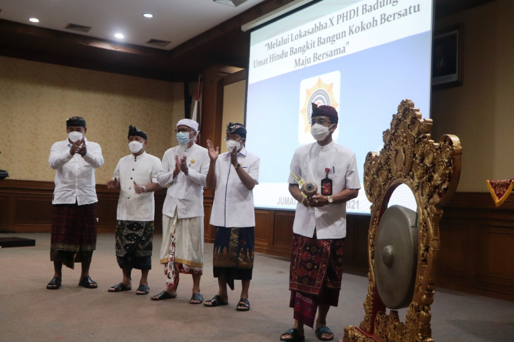PHDI Badung Gelar Lokasabha X, Lokasabha Sebagai Media Evaluasi dan Penyusunan Program Kerja Lima Tahun Kedepan
